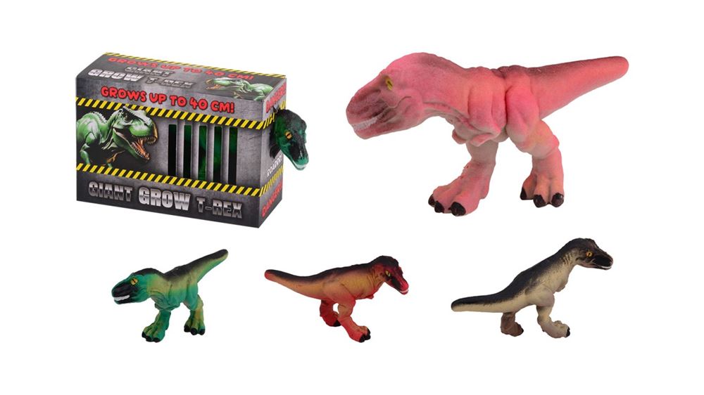 Figurine de jeu t-rex géant en croissance Johntoy, 40 cm