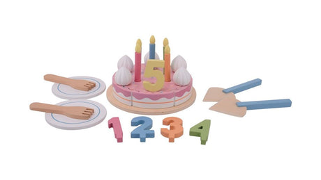 Jeu de gâteau d'anniversaire Joueco