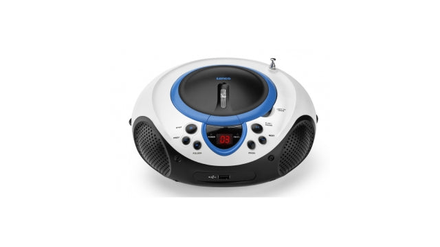 Lenco SCD38 Portable CD USB Player Blue