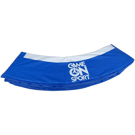 Jeu sur trampoline de sport bord de protection 305 cm bleu blanc