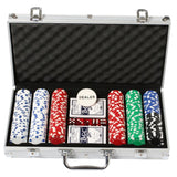 Set de poker de base dans un coffret en aluminium
