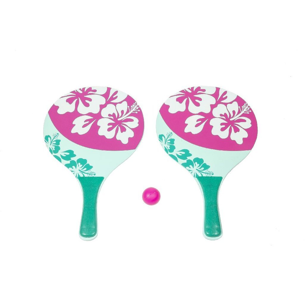 Ensemble de ballon de plage Summertime imprimé floral 3 pièces