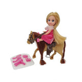 Mini cheval Calleigh de base avec poupée + accessoires
