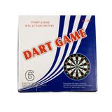 Jeu de fléchettes Basic 37,5 cm avec 6 fléchettes