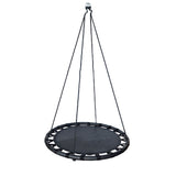 Swing de jeu en plein air Matt Black, 100 cm