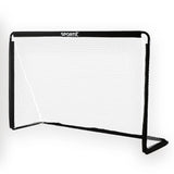 But de football en métal Sportx 182x60x122 cm noir