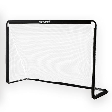 But de football en métal Sportx 182x60x122 cm noir