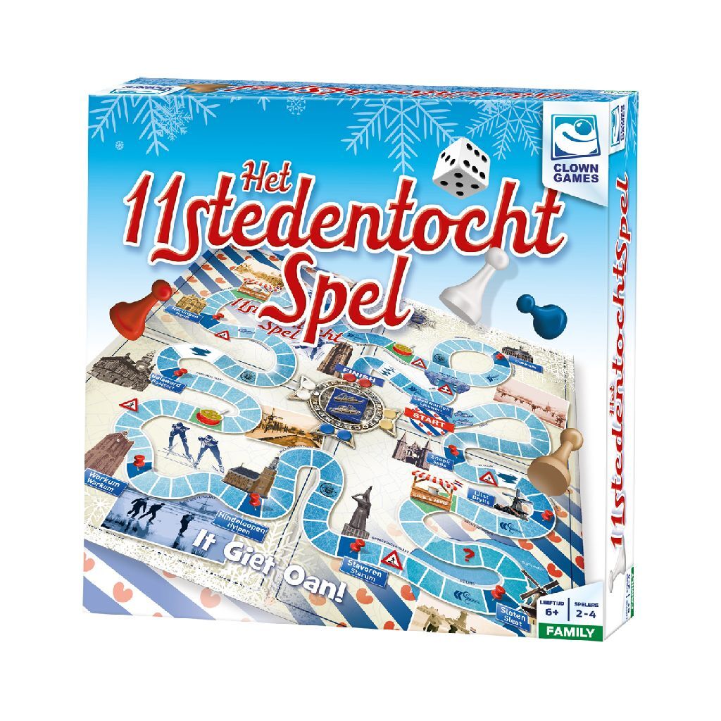 Clown -Spiele Clown das Elfstedentocht -Spiel