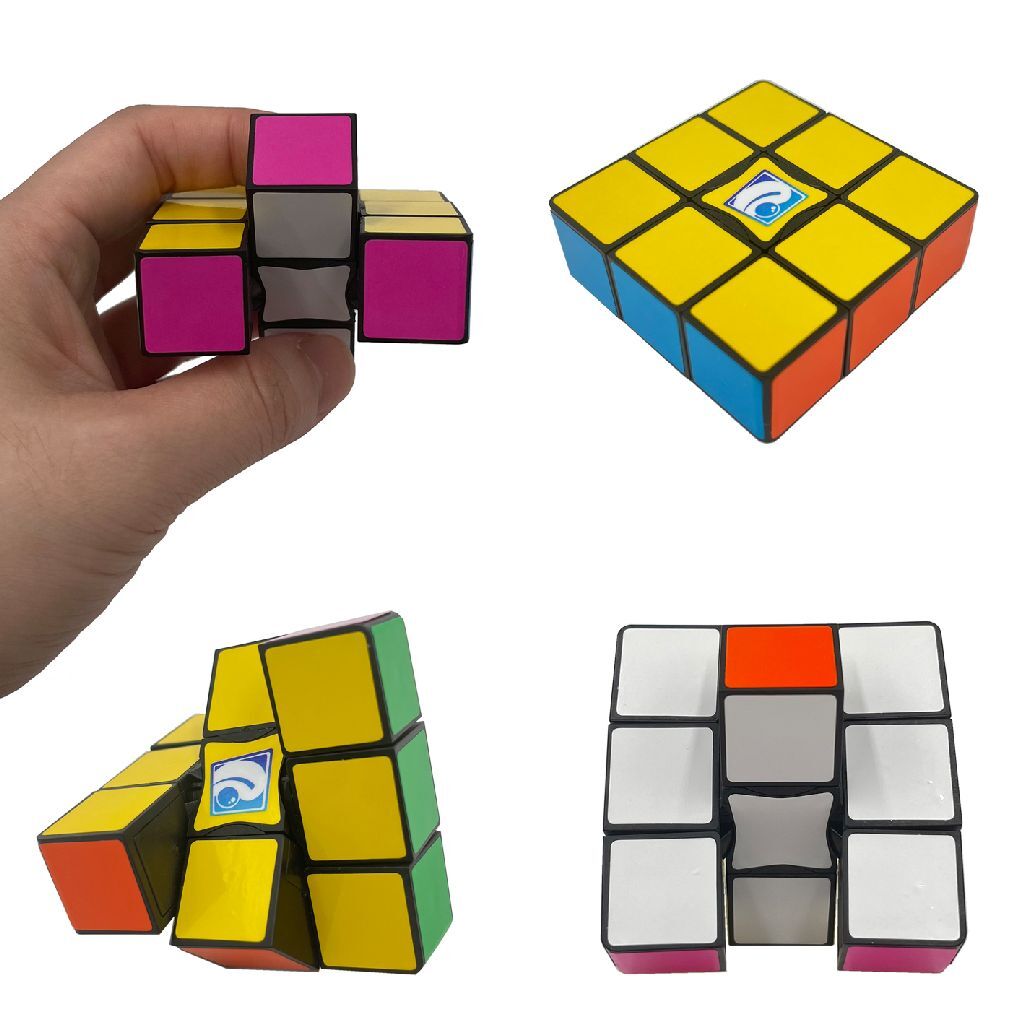 Cube magique de jeux de clown 1x3