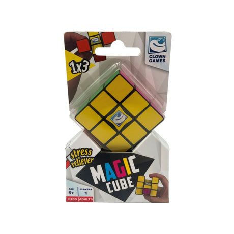 Cube magique de jeux de clown 1x3