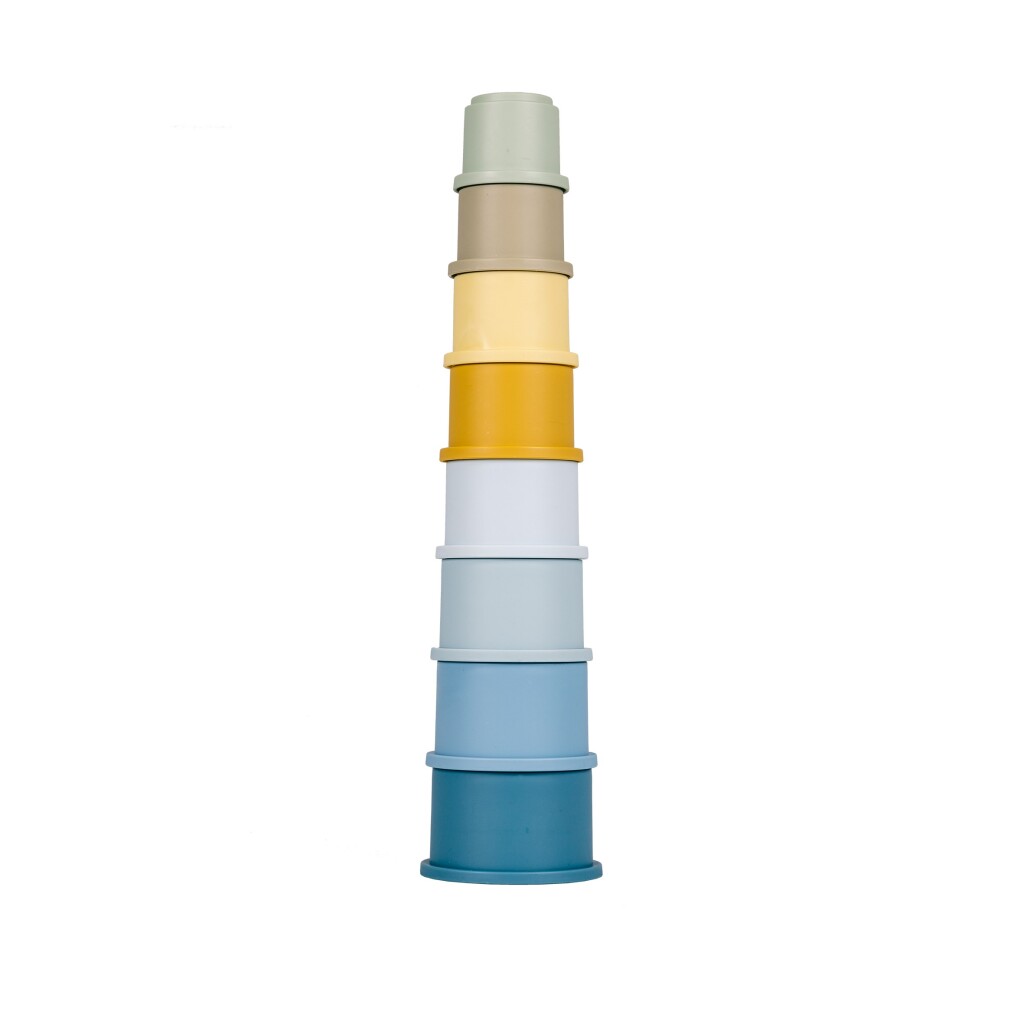 Gobelets empilables Little Dutch bleus