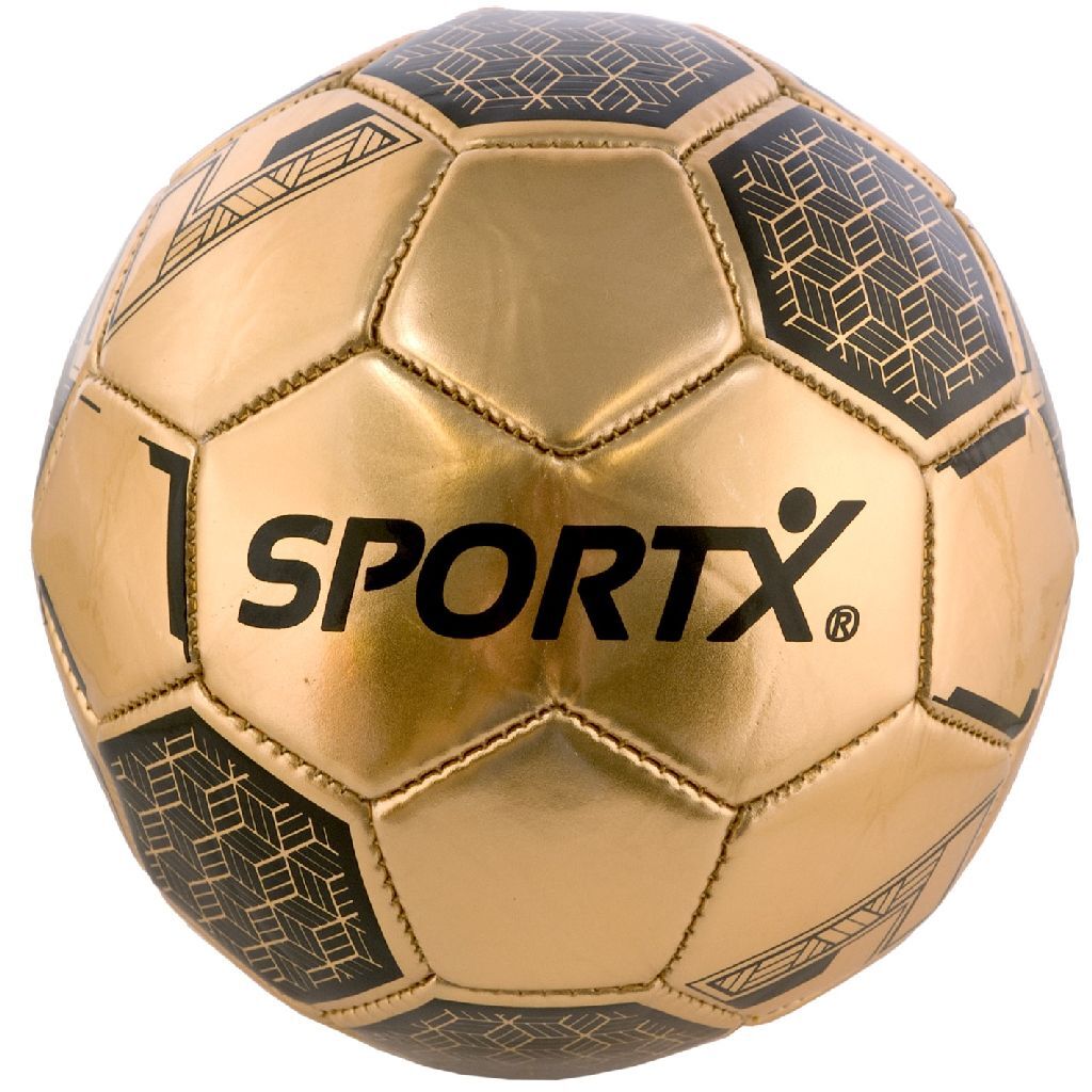 Sportx voetbal gold metallic 330-350gr