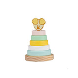 Tour d'empilage pour bébé Rubo Toys Woezel et Pip Pip, 7 pièces.