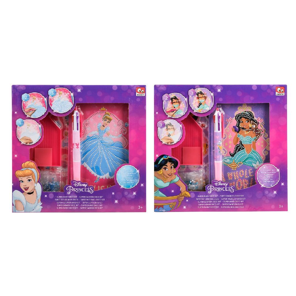 Disney Prinzessin Diamond Molerei Tagebuch