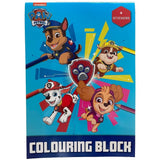 Livre de coloriage Paw Patrol a4 + autocollants