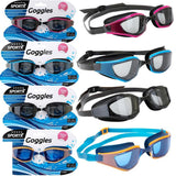 Sportx volwassenen zwembril 5 sterren assorti