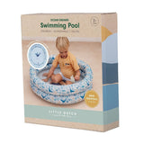 Piscine Little Dutch Ocean Dreams bleue, 80 cm