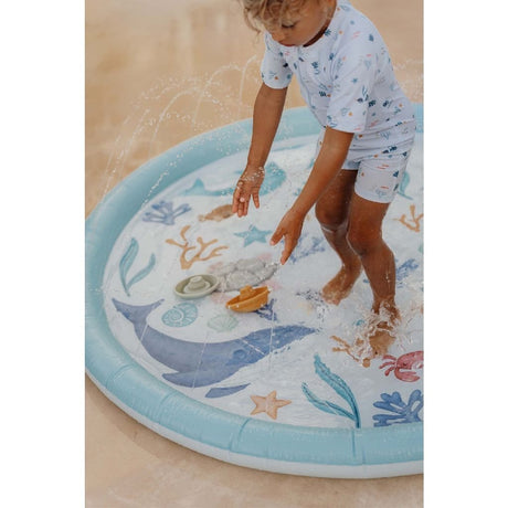 Little Dutch tapis d'arrosage Ocean Dreams bleu 150 cm