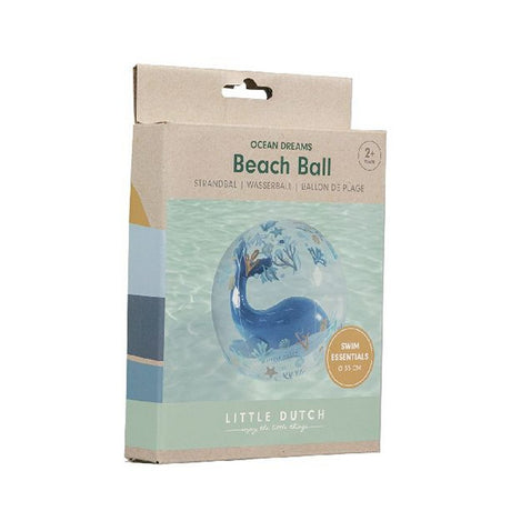 Figurine 3D ballon de plage Little Dutch Ocean Dreams bleu