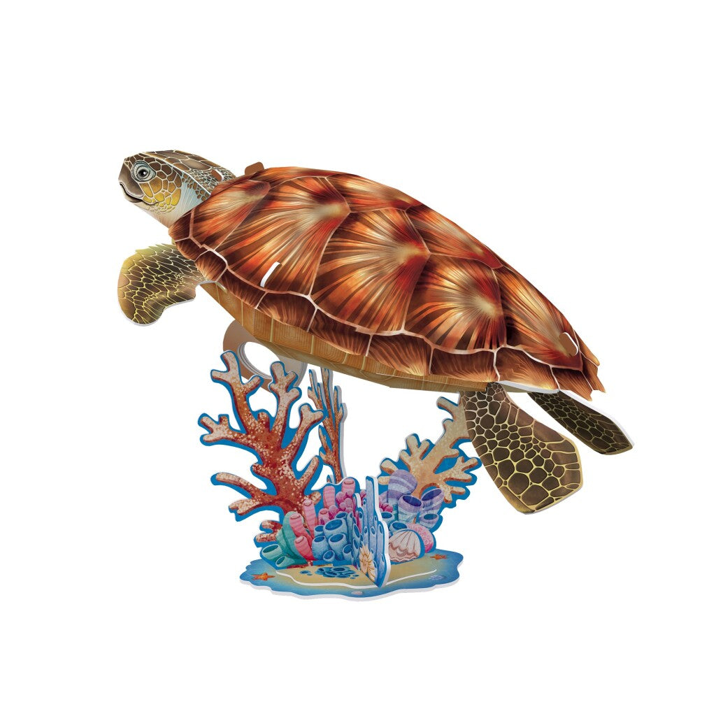 Cubic Fun National Geographic 3D Puzzle Sea Turtle 31 Pieces