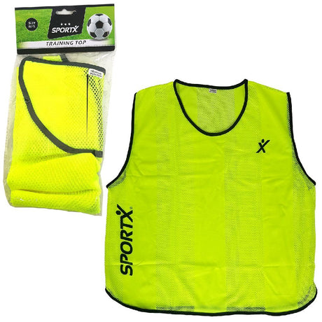 Gilet d'entraînement Sportx m l jaune