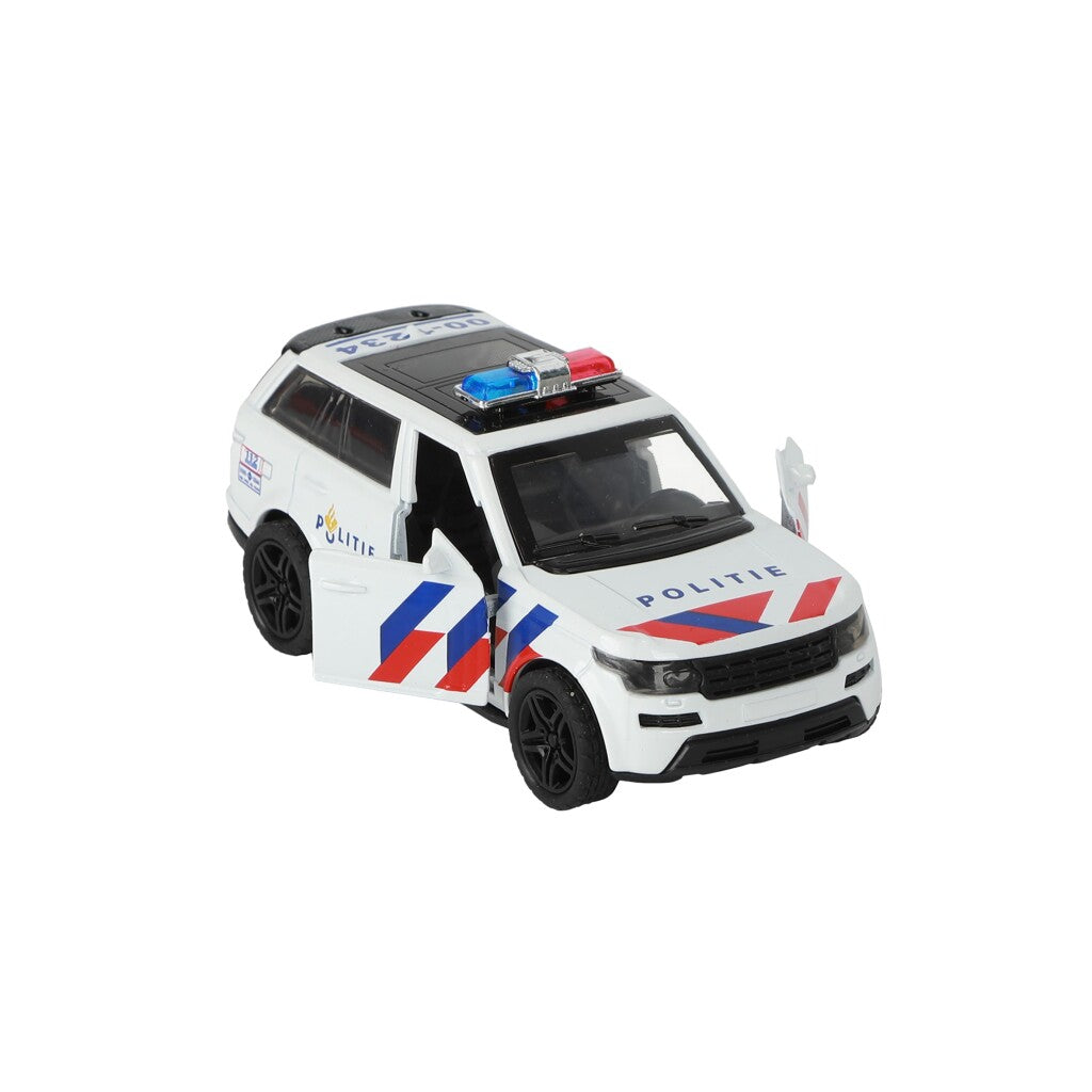 112 112 Pull-Back Police SUV 1:36 + Lys og lyd