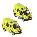 112 112 pull-back ambulance bus 1:34 + licht en geluid