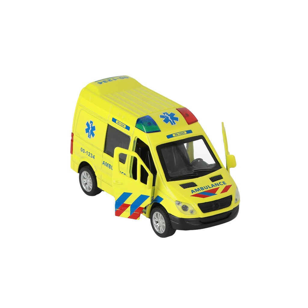 112 bus ambulance pull-back 1:34 + son et lumière