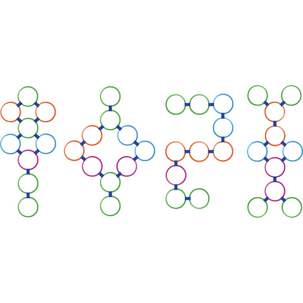 Basic hinkelringen met 10 ringen