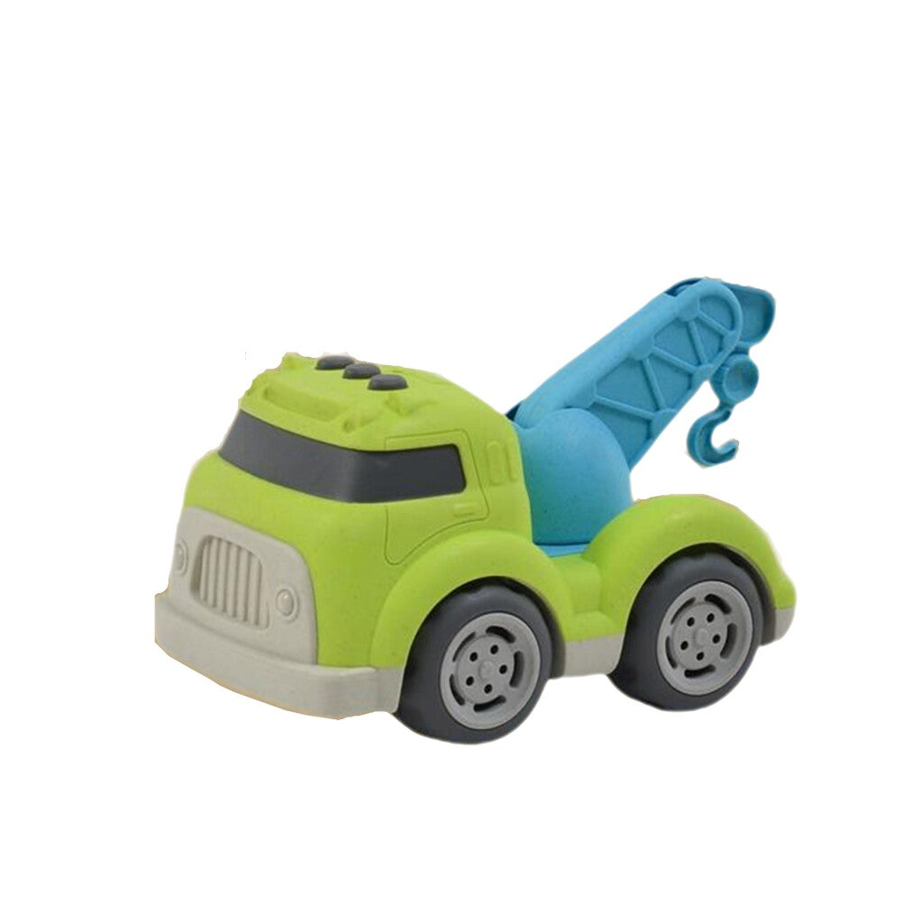 Dépanneuse en bioplastique autres marques 18 cm bleu vert