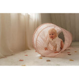 Tunnel d'exploration du jardin des fées Little Dutch 180x46 cm rose
