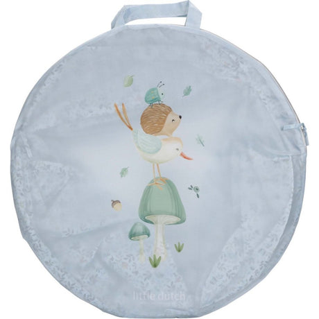 Little Dutch Forest Friends tunnel rampant 180x46 cm bleu