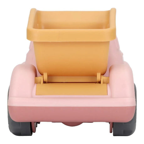 Petit camion benne hollandais 17 cm rose