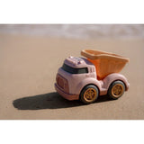 Petit camion benne hollandais 17 cm rose