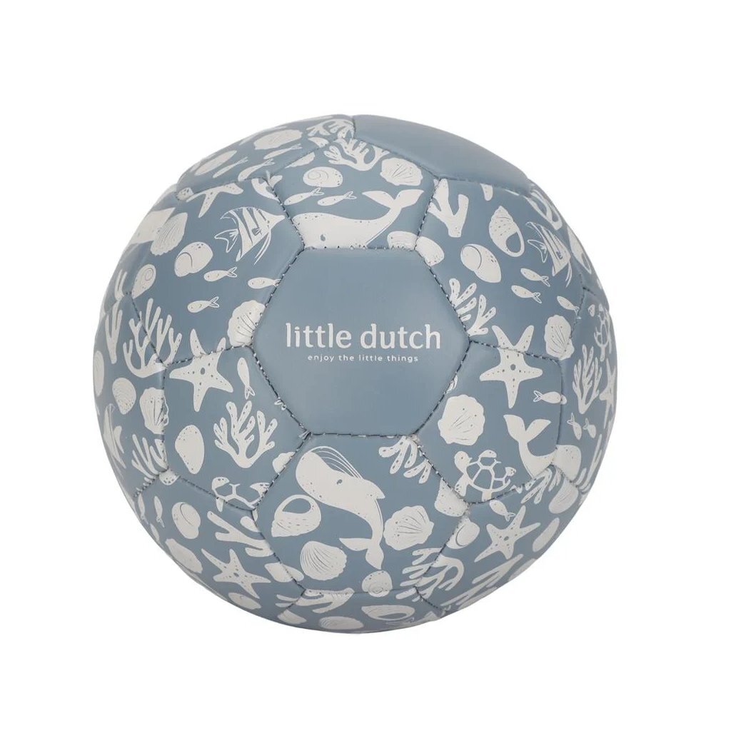 Mini boule Little Dutch bleue, 16cm