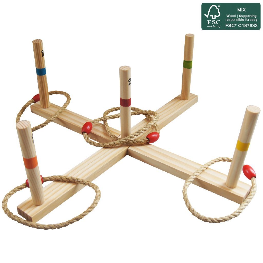 Sac de transport pour jeu de lancer d'anneaux de jeu en plein air fsc, 5 pcs.