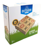 Oeufs de tic-tac-toe en bois pour jouer en plein air