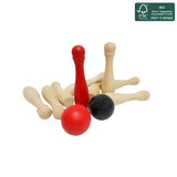 Bois de boules de jardin de jeu extérieur