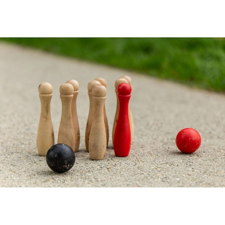 Bois de boules de jardin de jeu extérieur