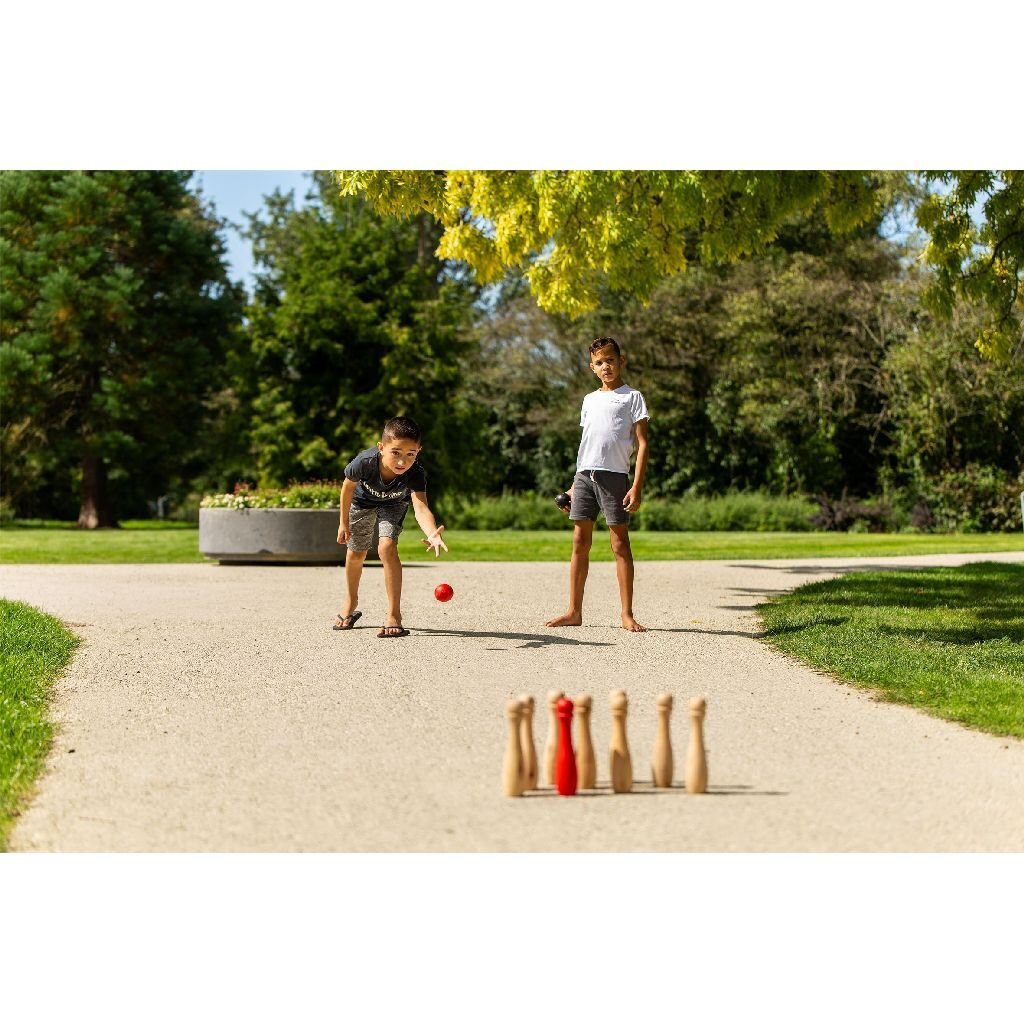 Bois de boules de jardin de jeu extérieur