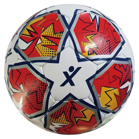 Sportx champion de football rouge jaune 330-350gr, 21cm