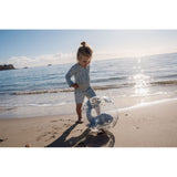 Little dutch ocean world strandbal 3d 35 cm transparant