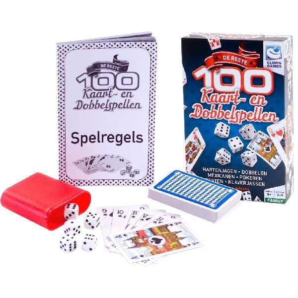 Clown Games 100 -kort- og terningspill