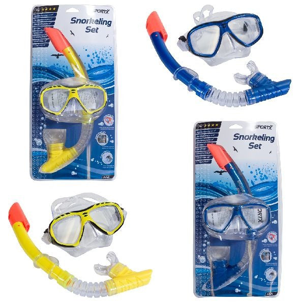 Sportx adult snorkelset pro