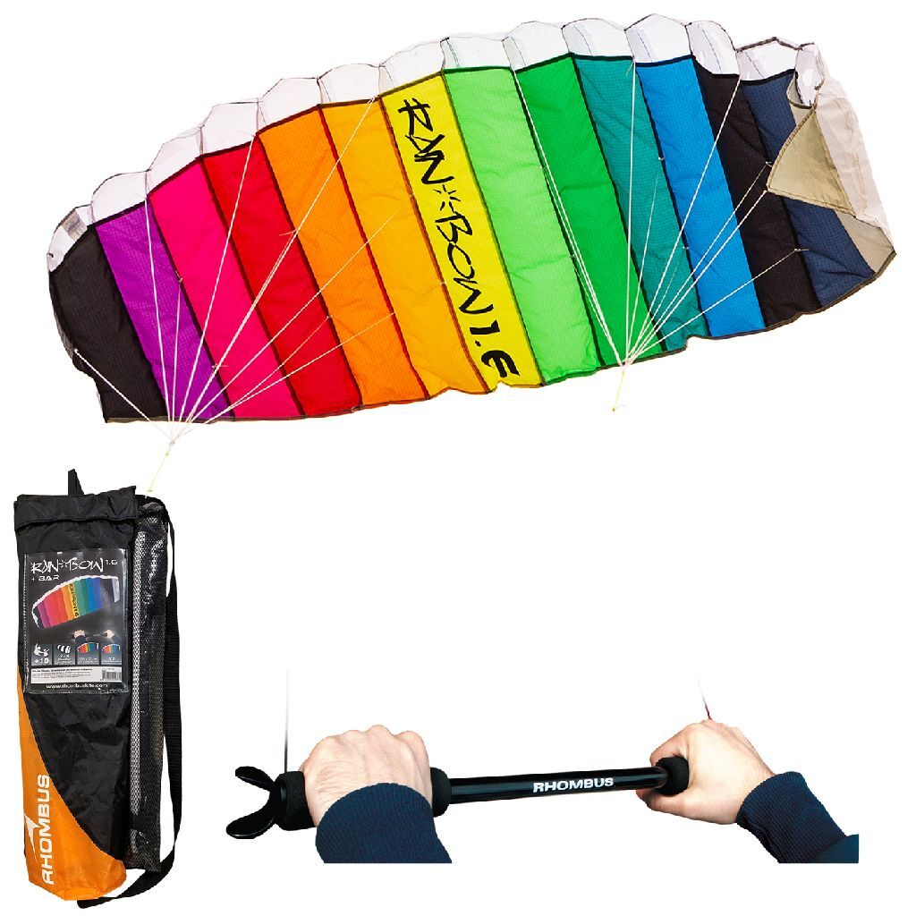 Rhombus Rainbow 1.6 Madrass Flyer 160x55 cm + bar