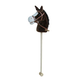 Cheval de loisir en peluche Basic avec son 97 cm assorti