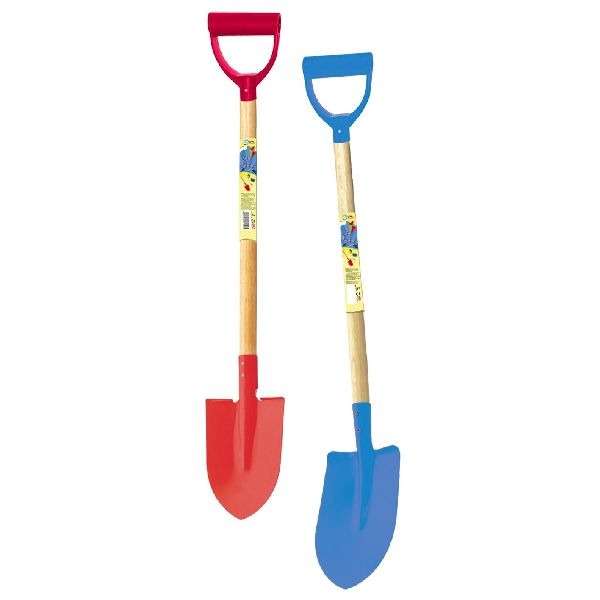 Pelle de plage Summertime pointe bois métal 77cm