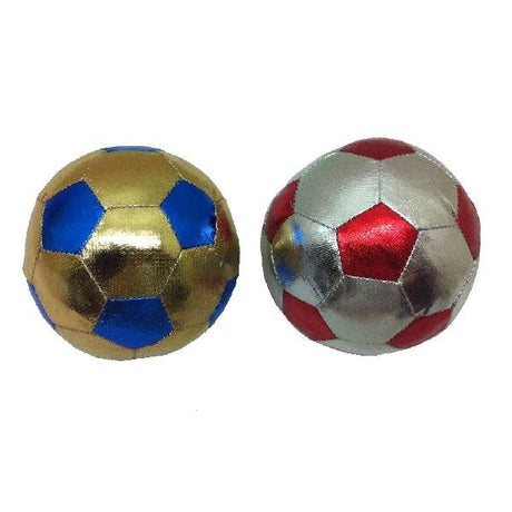 Boule en tissu Summertime argent ou or 10cm