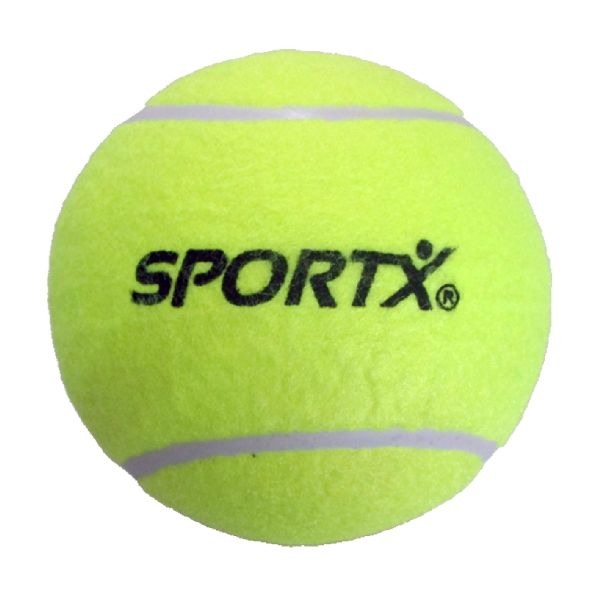 Sportx Jumbo Tennisball L Geel, 13cm