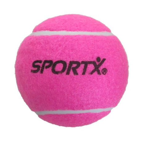 Balle de tennis Sportx jumbo l rose, 13cm